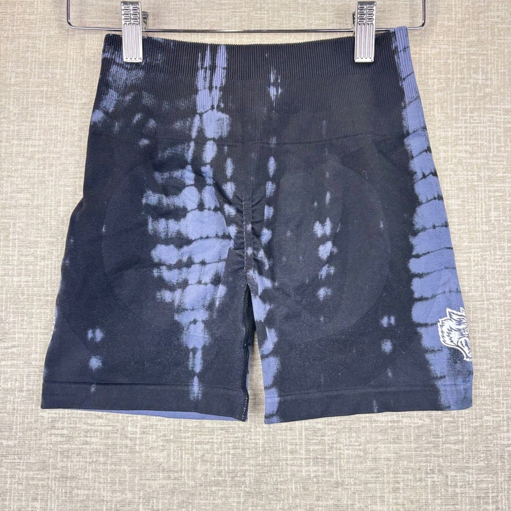 Darc Sport Womens Small She Wolves Tie Dye Seamless Biker Shorts 614/100